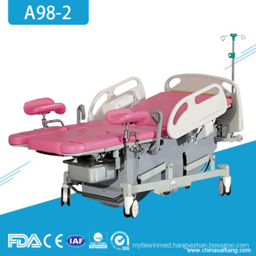 A98-2 Medical Electrical Obstetric Childbirth Gynecology Operation Theatre Bed Table